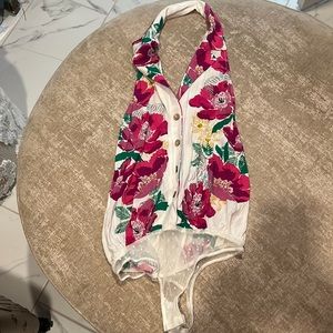 Free People Halter Bodysuit. Size XS.